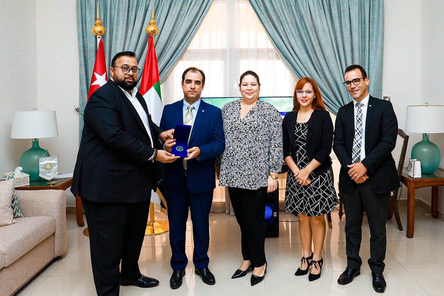 Members Visit to the Embassy of Cuba, UAE