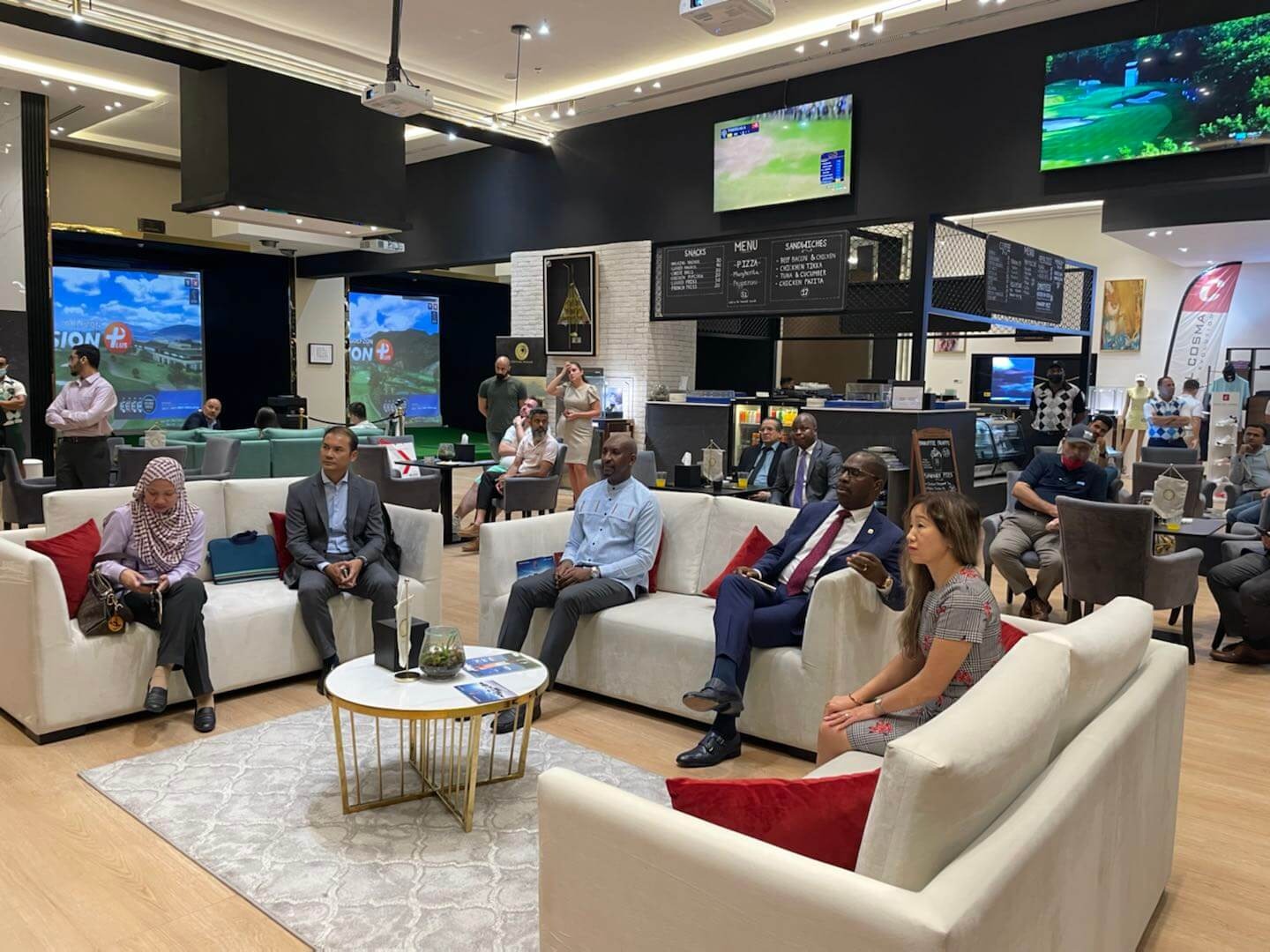 CEO Clubs Indoor Golf Event