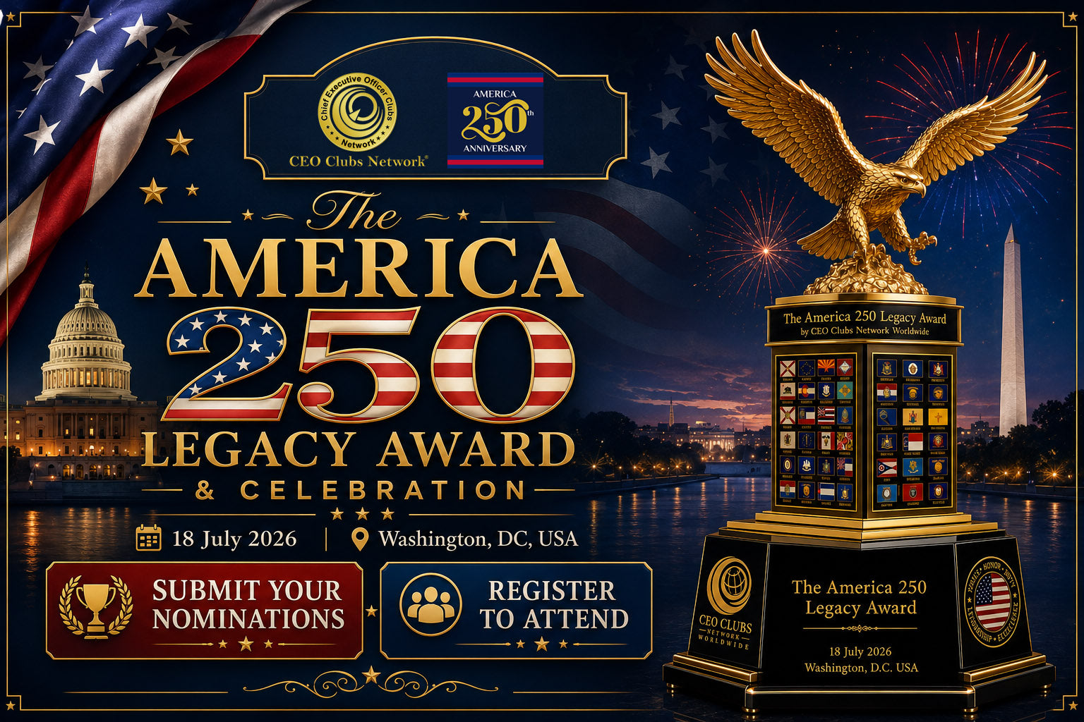 America 250 Legacy Award & Celebration