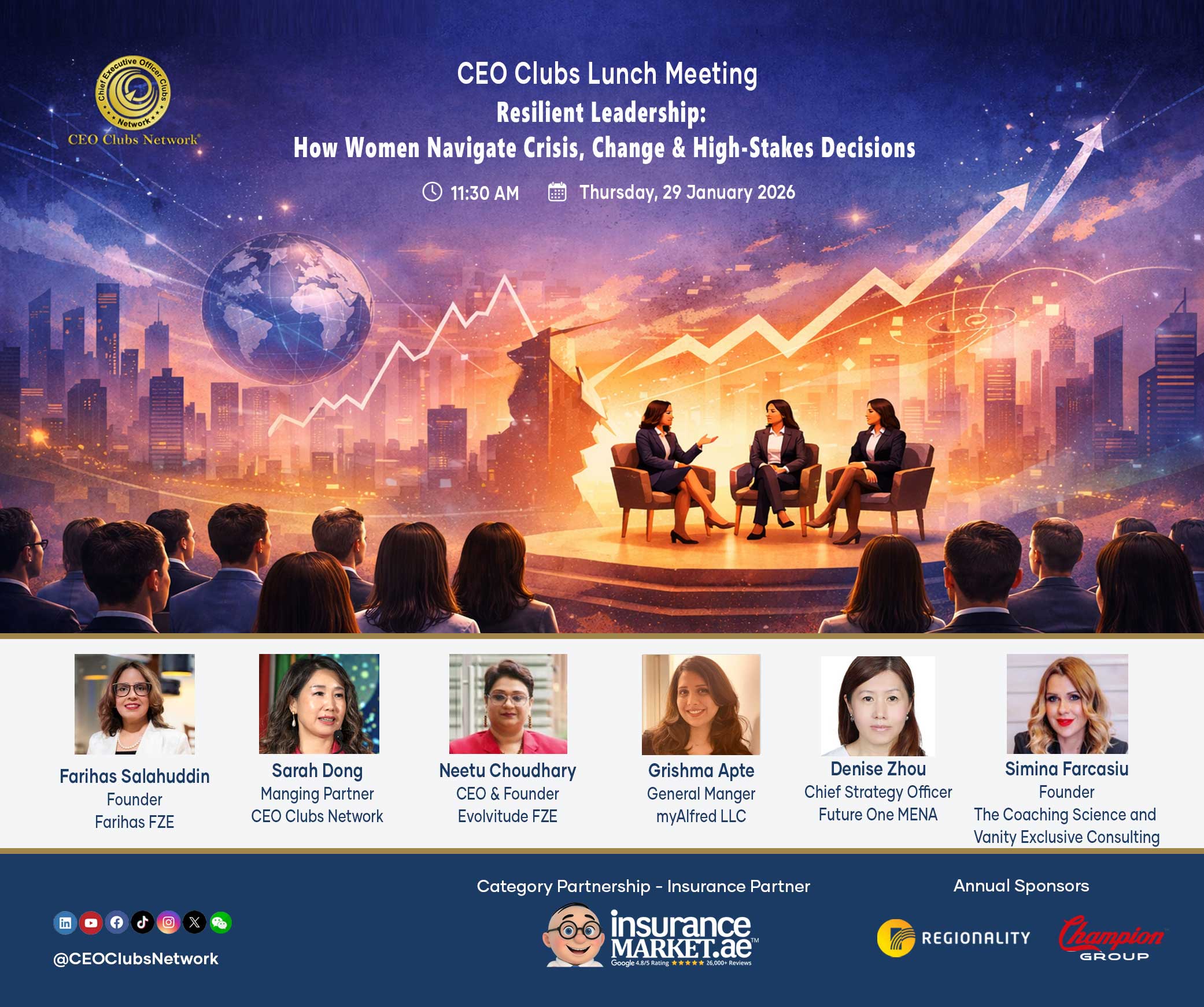 CEO Clubs Dinner in Association with MICS