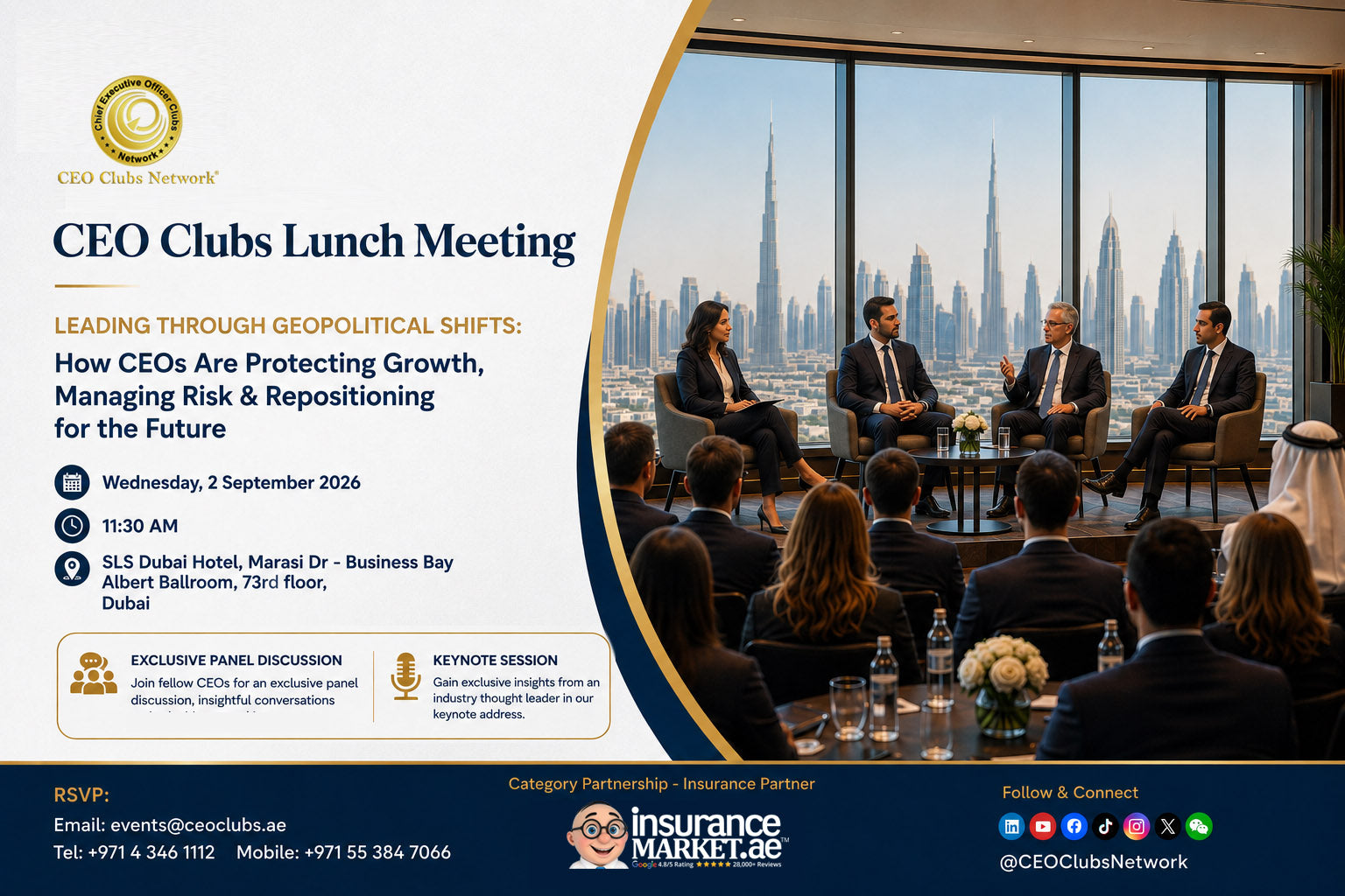 CEO Clubs Lunch Meeting