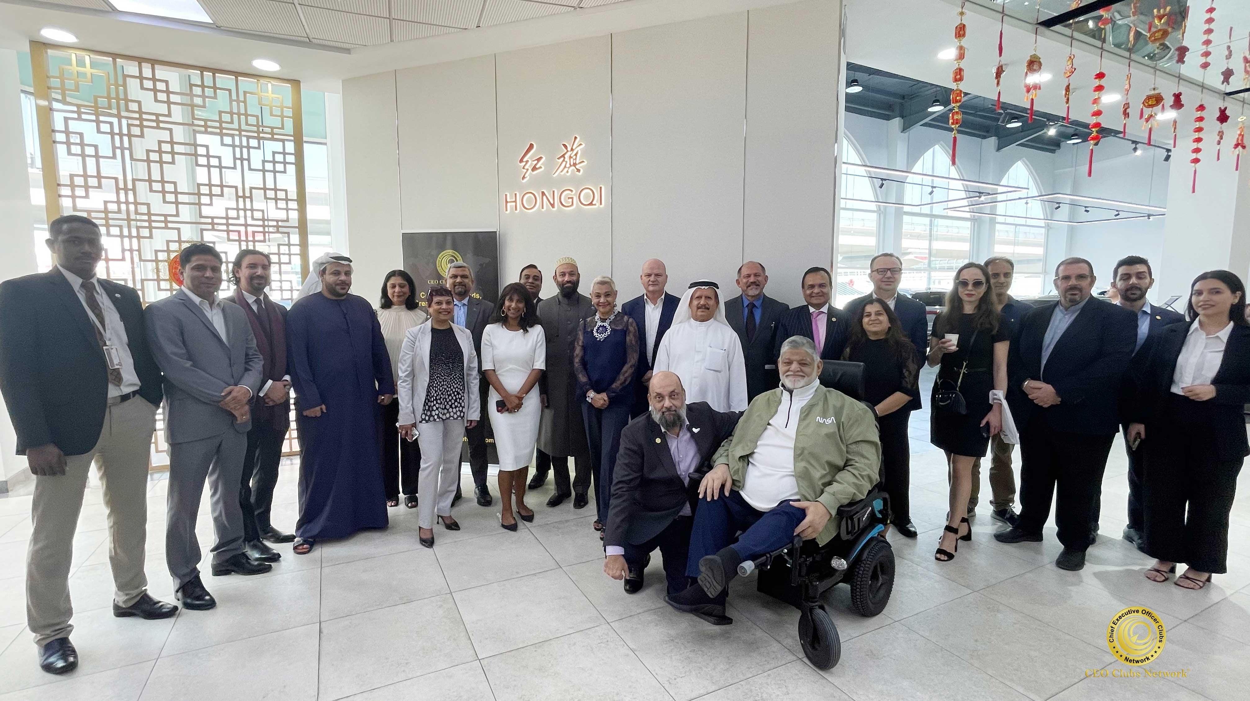 Networking session at HongQi UAE