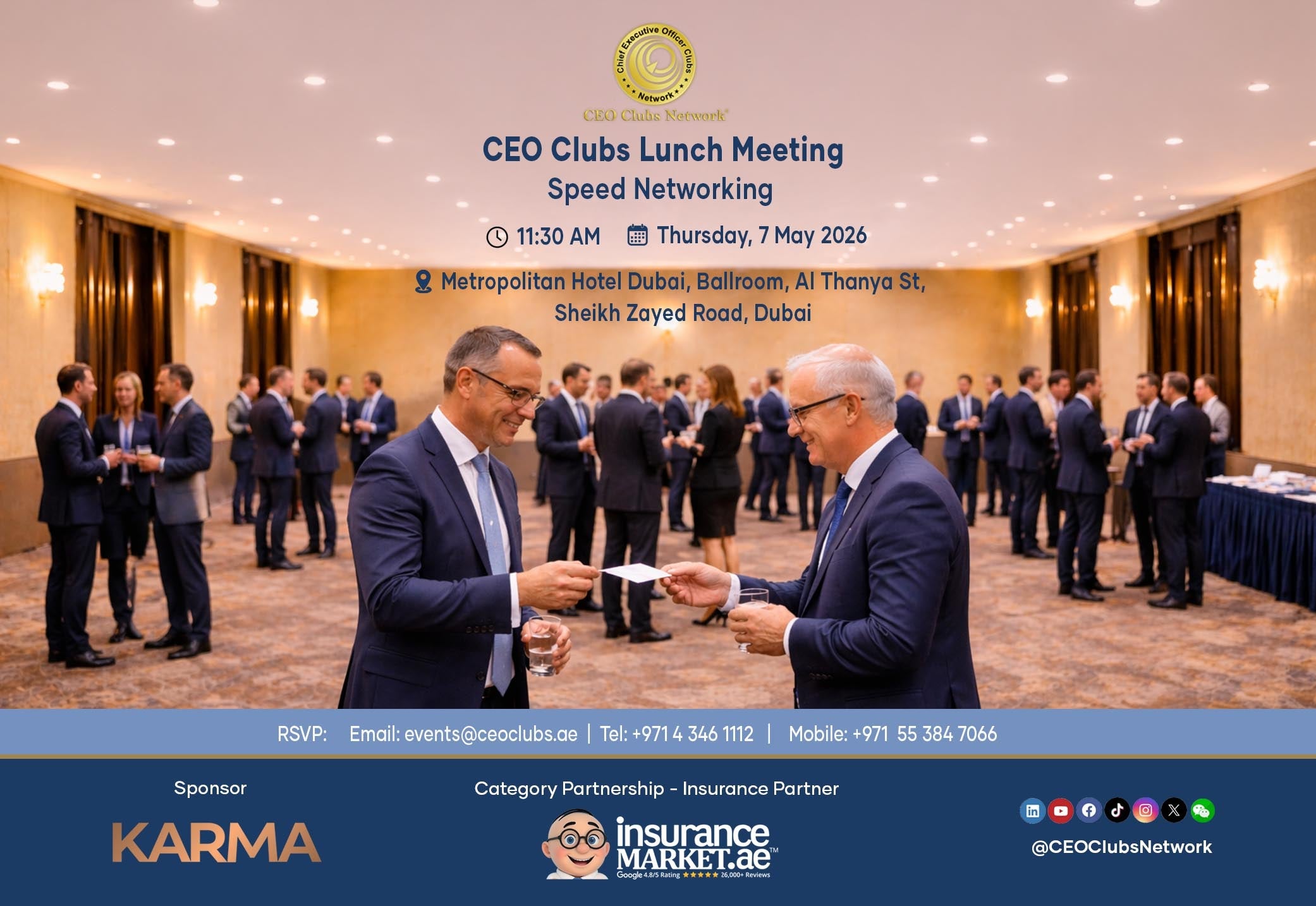 CEO Clubs Lunch Meeting