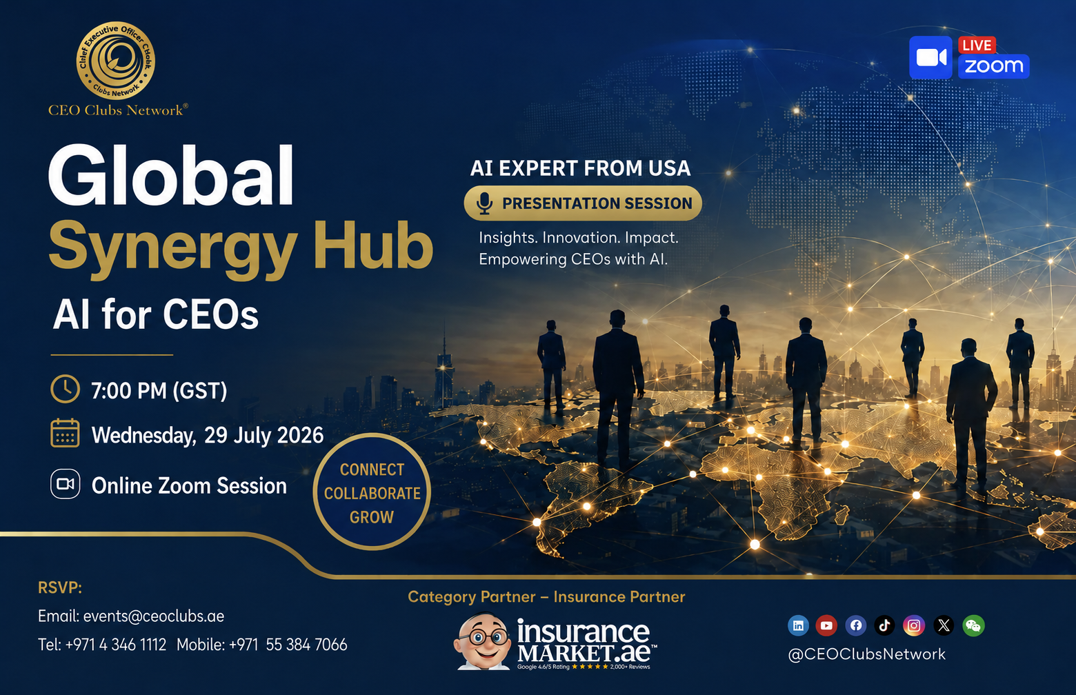 Global Synergy Hub - AI for CEOs