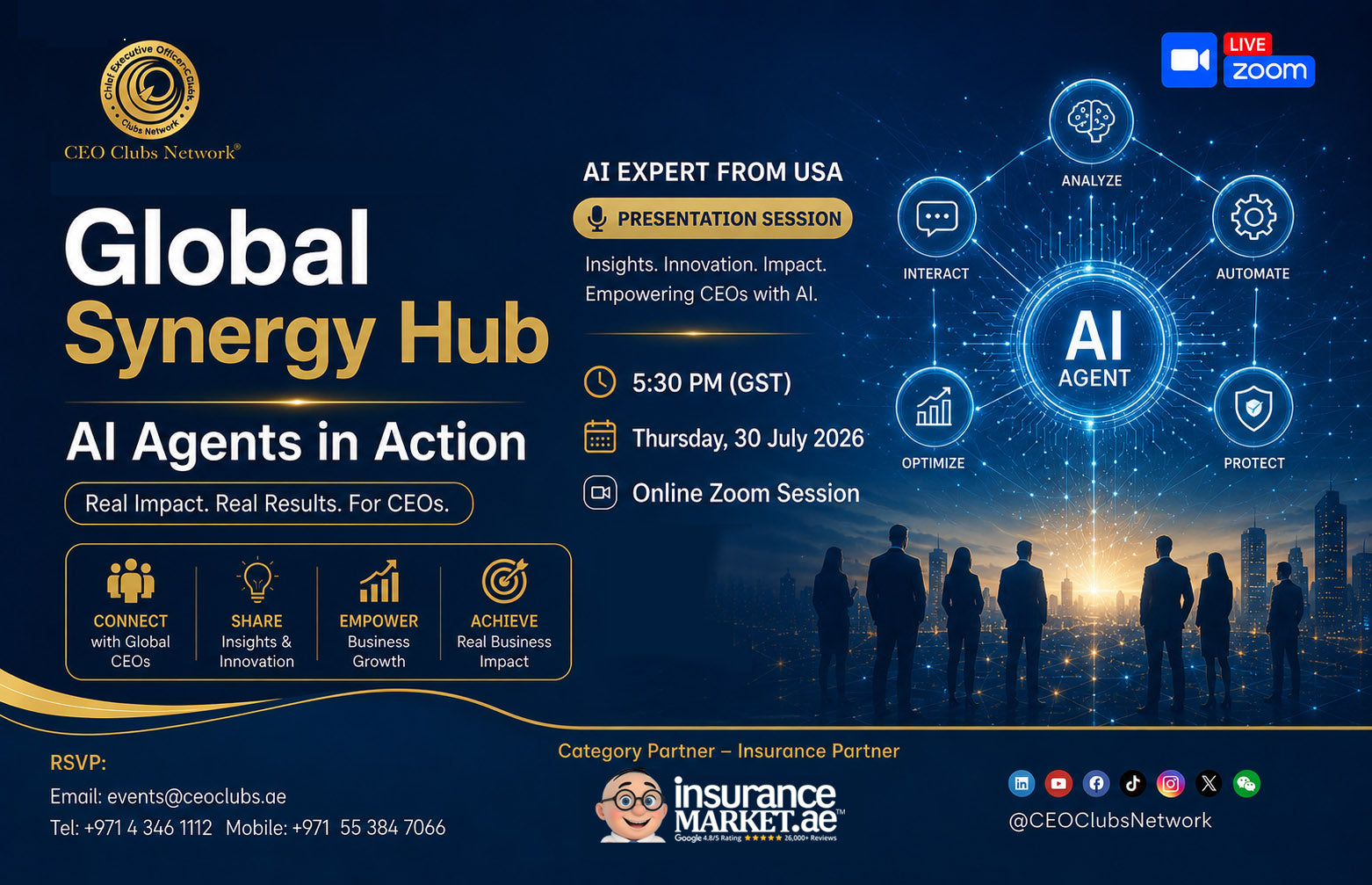 Global Synergy Hub - AI Agents in Action